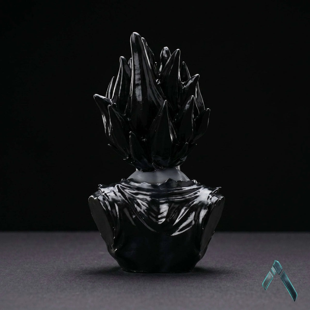Vegeta Majin Bust Sculpture | Dark Silver Finish | DBZ Collectible India