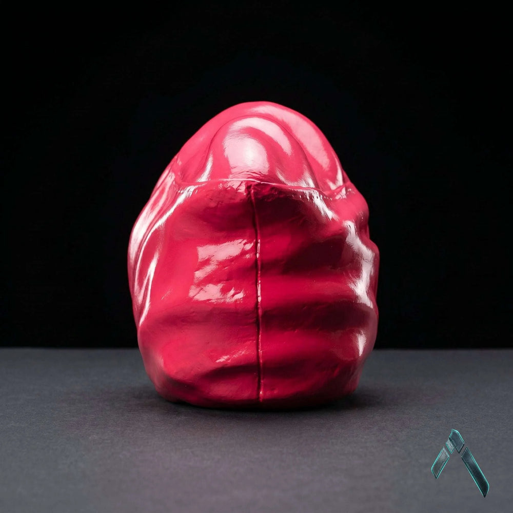 Squid Game Guard Helmet Sculpture Pink Black Triangle Mask | Archadia