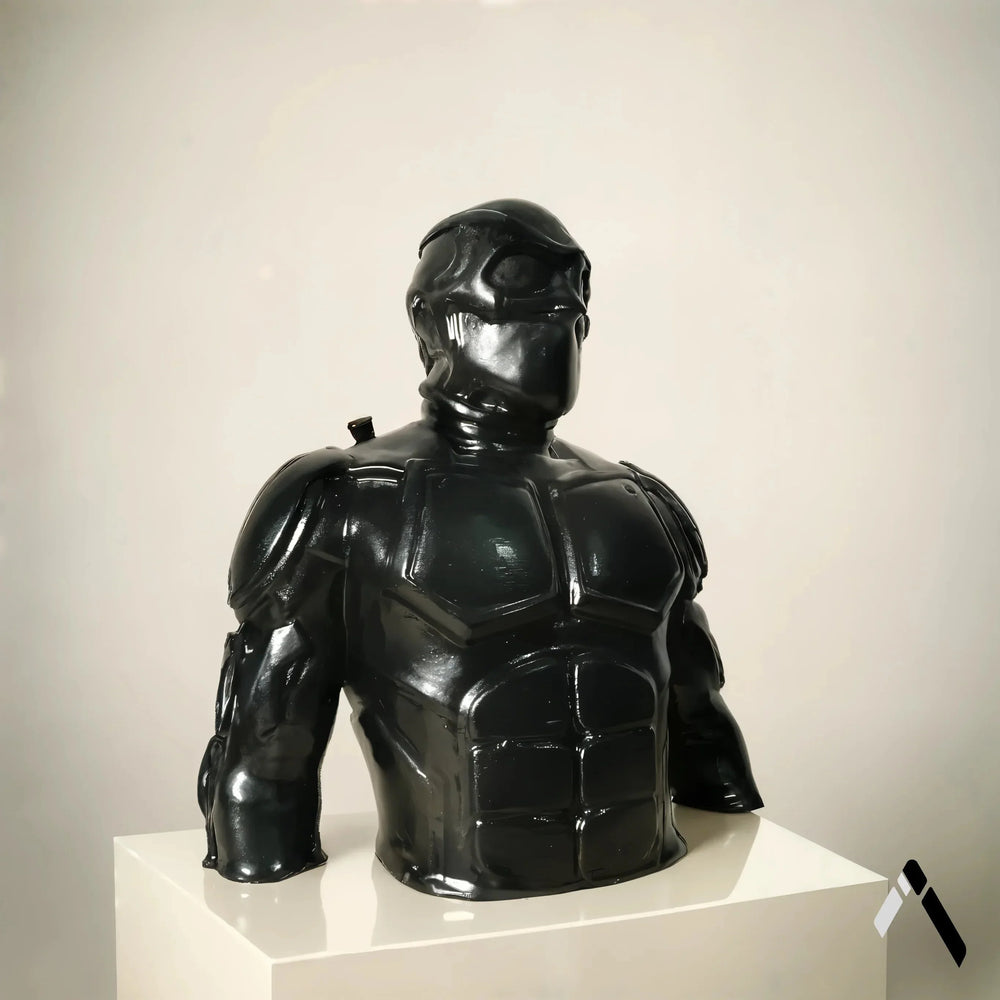 Black Noir The Boys Bust Sculpture Jet Black Glossy Armor | Archadia