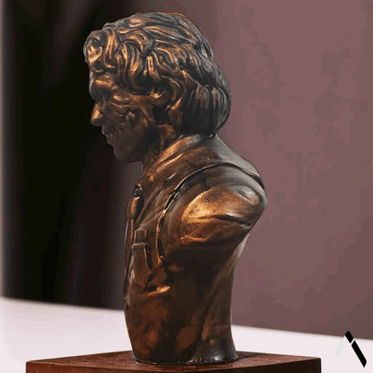 Joker Classic Antique Bust | Bronze Dark Knight Collectible | Archadia