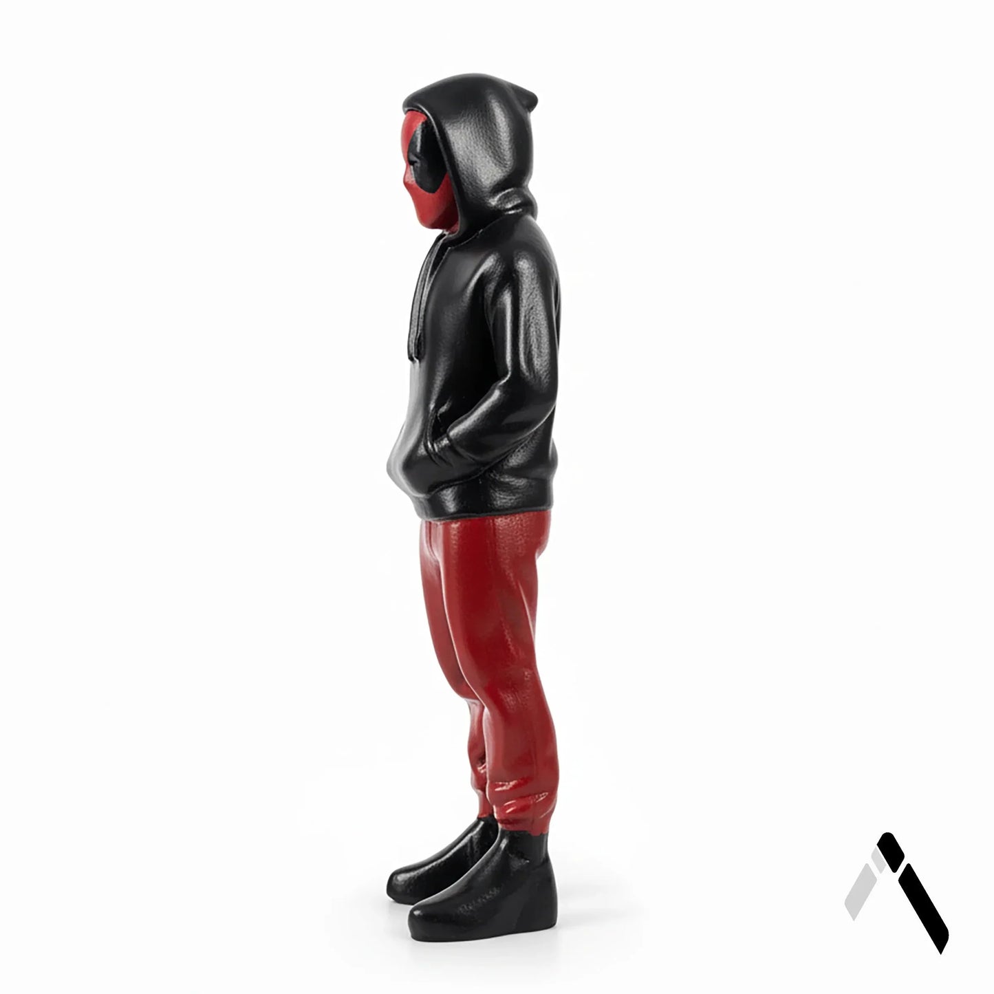 Deadpool Hoodie Incognito Figurine | Matte Black & Red | Marvel Collectible India