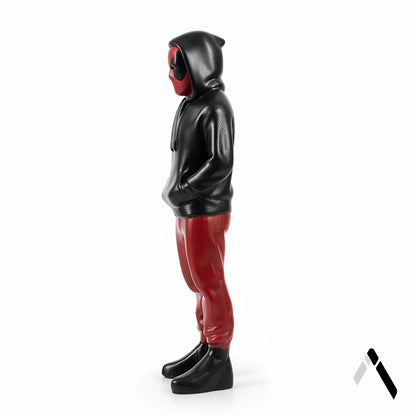 Deadpool Hoodie Incognito Figurine | Matte Black & Red | Marvel Collectible India