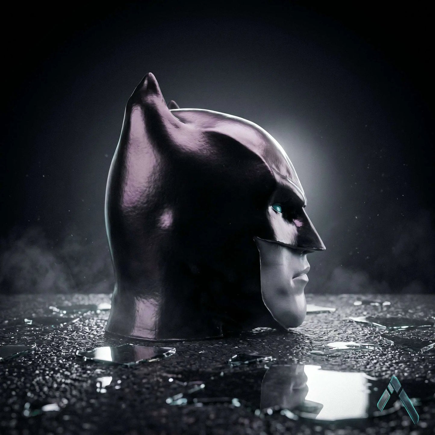 Batman Cowl Headphone Stand | Premium Gloss Resin | DC Pop Culture Collectible