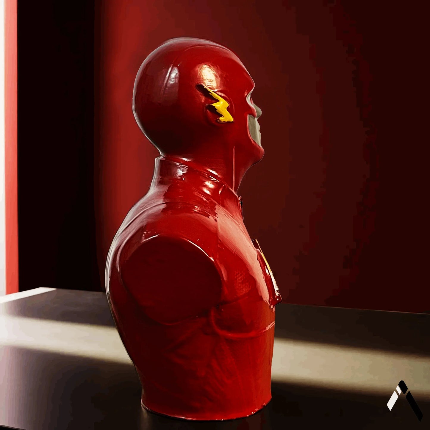 The Flash Bust Sculpture | Gloss Red Suit | DC Superhero Collectible India
