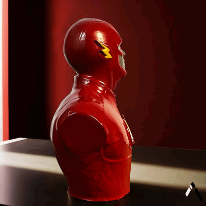 The Flash Bust Sculpture | Gloss Red Suit | DC Superhero Collectible India