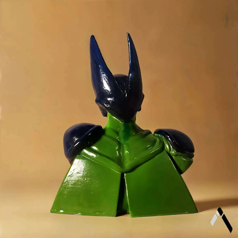 Cell Perfect Form Bust | Gloss Green & Blue | Dragon Ball Z Collectible India
