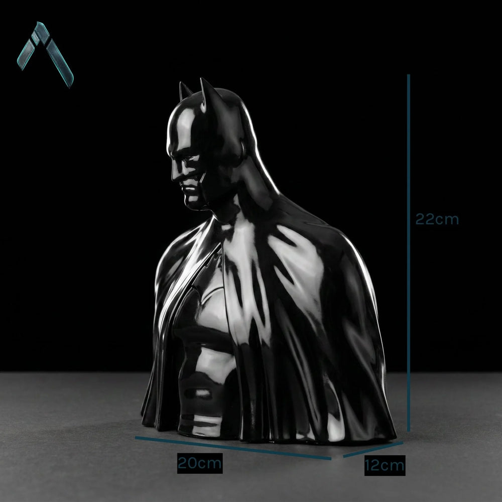 Batman Cape Bust Sculpture | Gloss Black Finish | DC Comics Collectible India