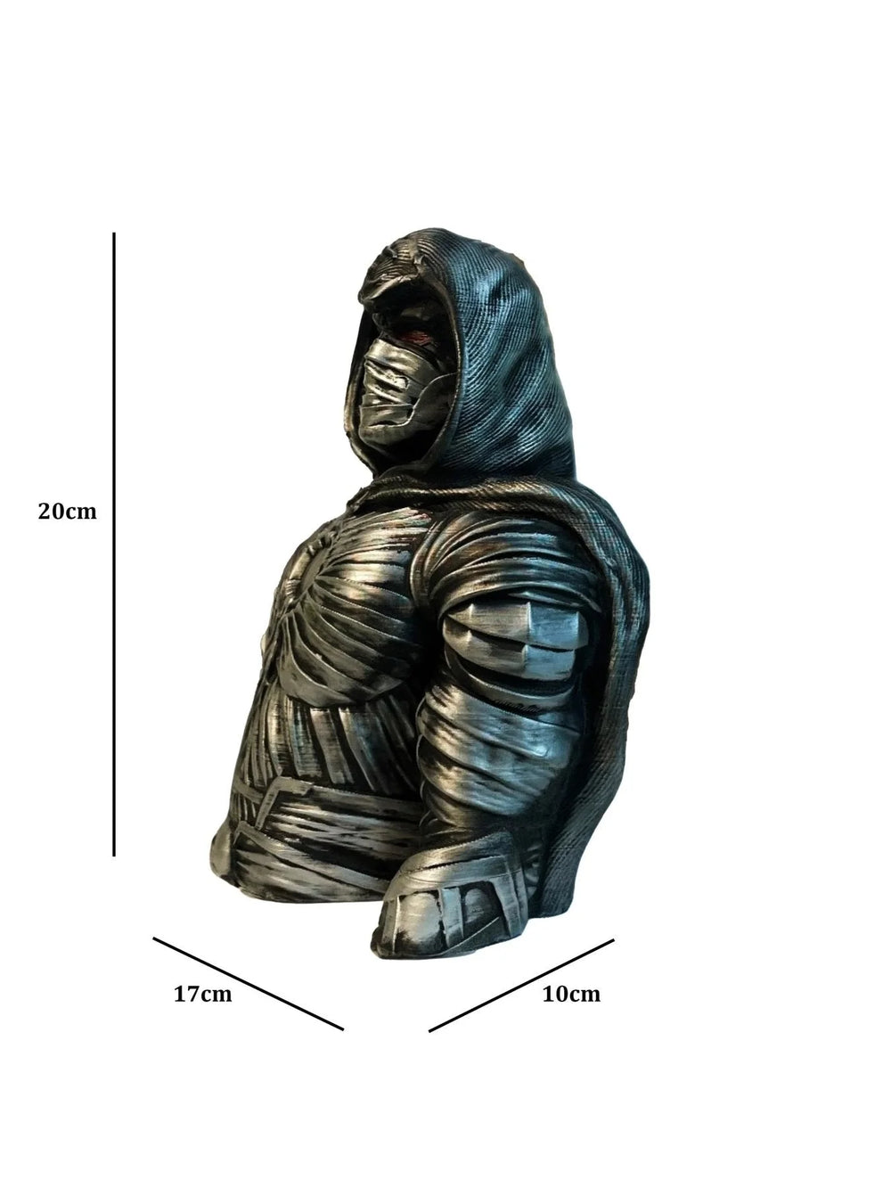 Moon Knight Bust Sculpture Marvel Crescent Avenger Hooded | Archadia