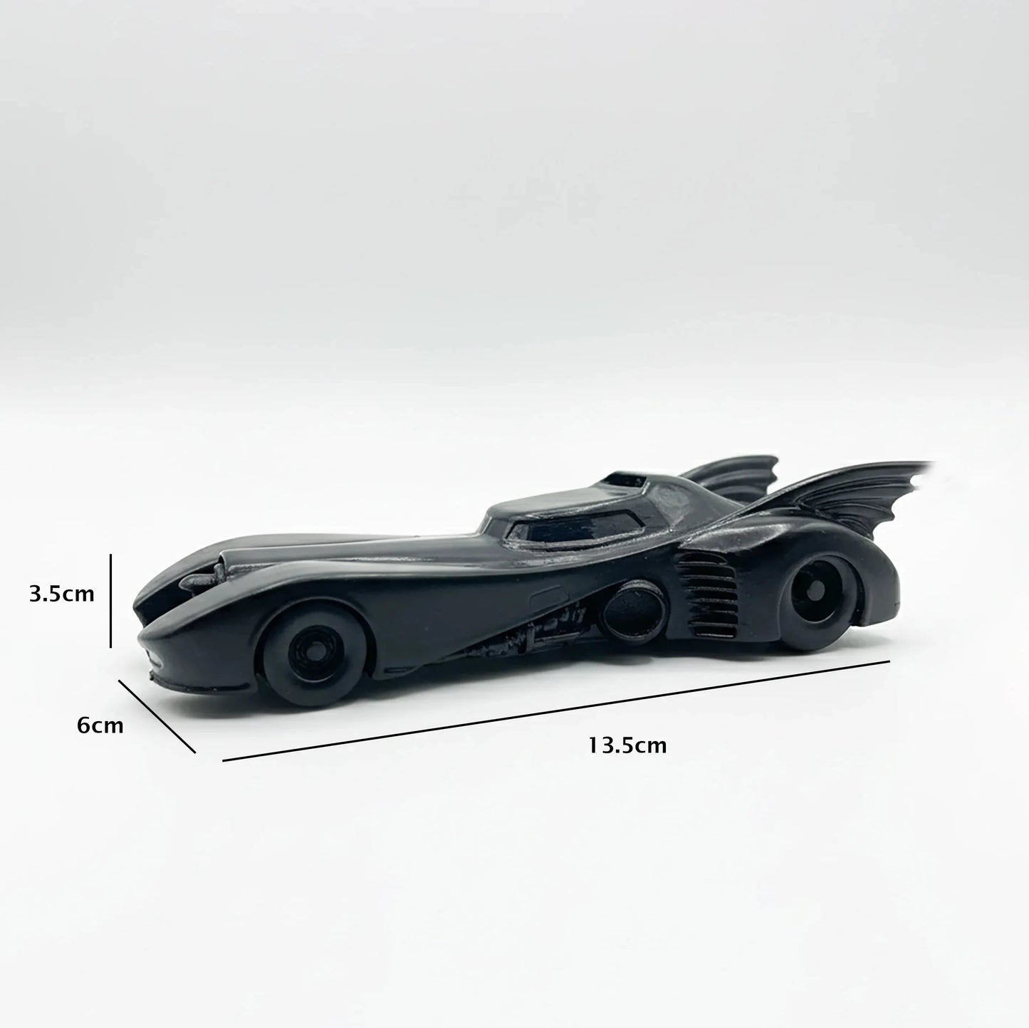 Batman Classic Batmobile Miniature | Matte Black | DC Comics Collectible India