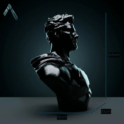 Superman Bust Sculpture | Matte Dark Finish | DC Comics Collectible India