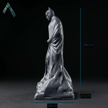 Batman Standing Figure Sculpture | Matte Grey Resin | DC Collectible India