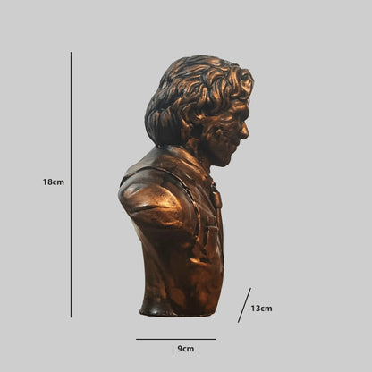 Joker Classic Antique Bust | Bronze Dark Knight Collectible | Archadia