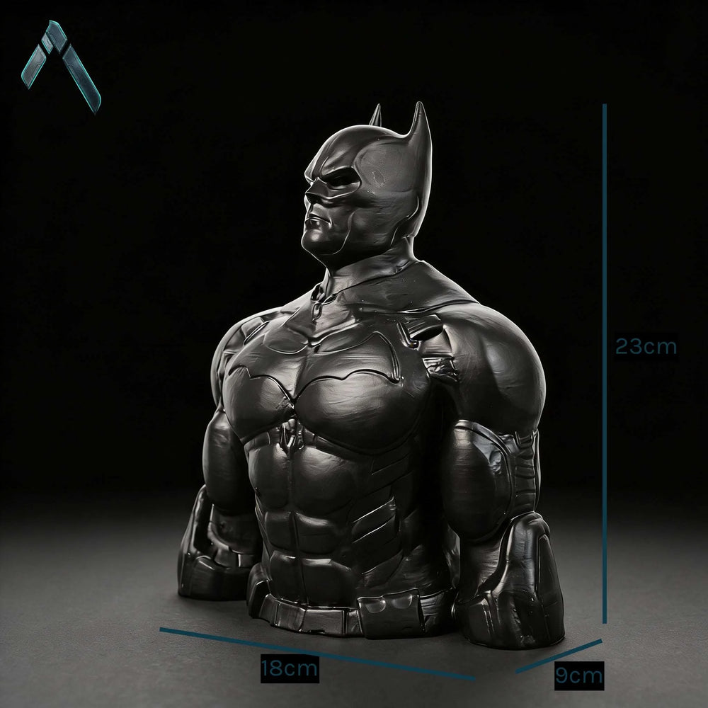 Batman Arkham Bust Sculpture | Matte Black Premium Finish | DC Collectible India