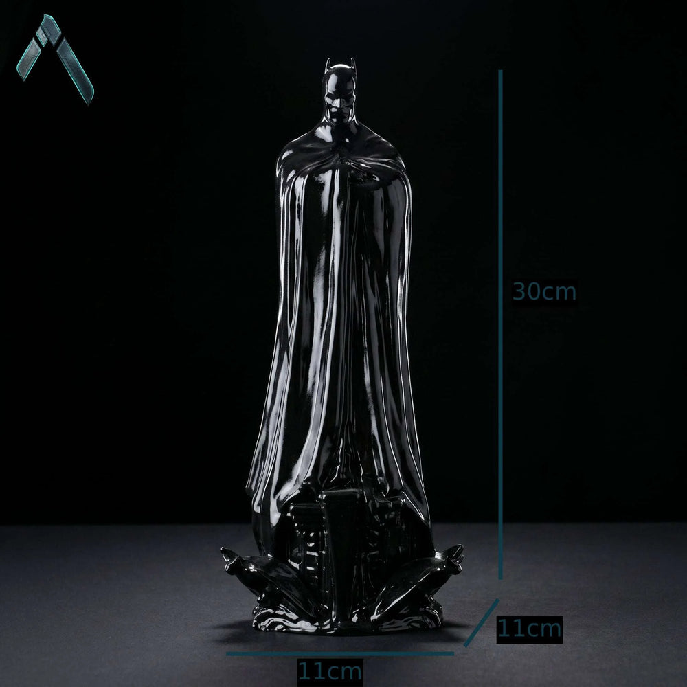 Batman Dark Knight Gloss Figurine | Premium Resin Collectible | DC Fan Art Sculpture