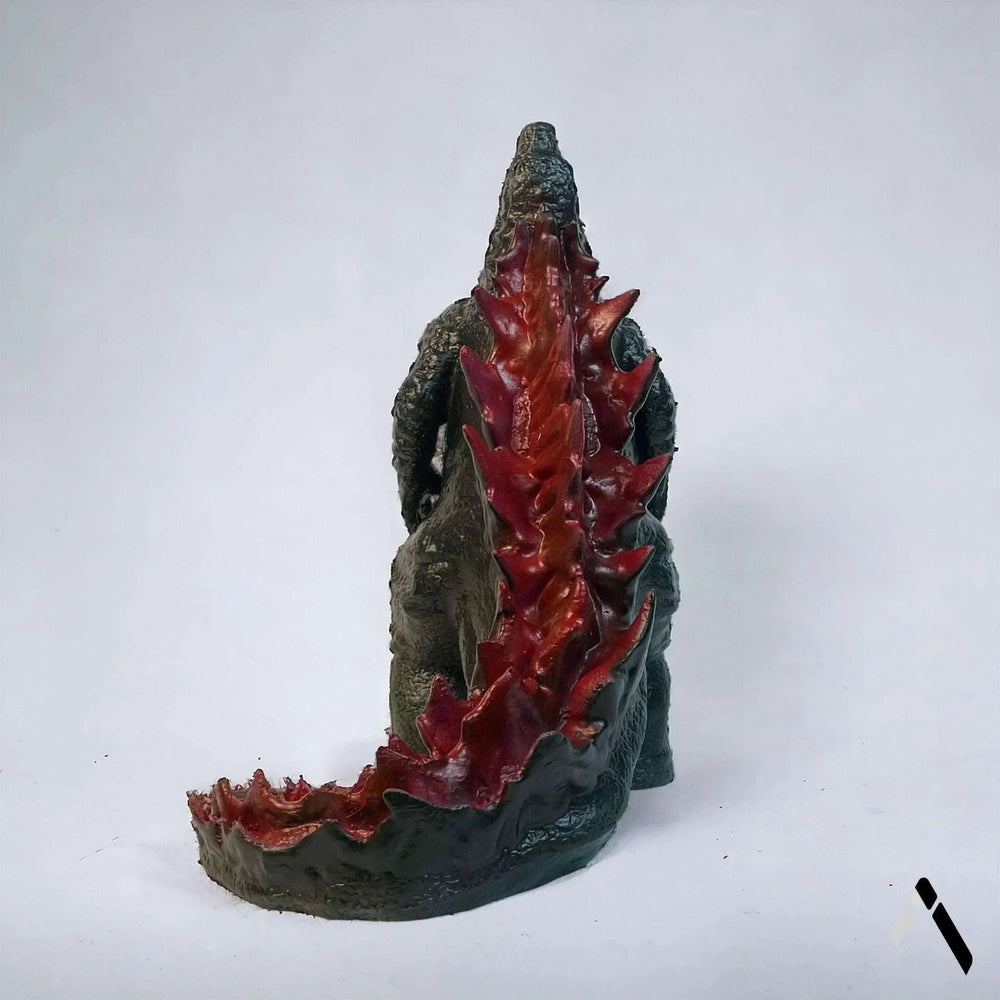 Shin Godzilla Full Scale Sculpture Dark Charcoal Red Spines | Archadia