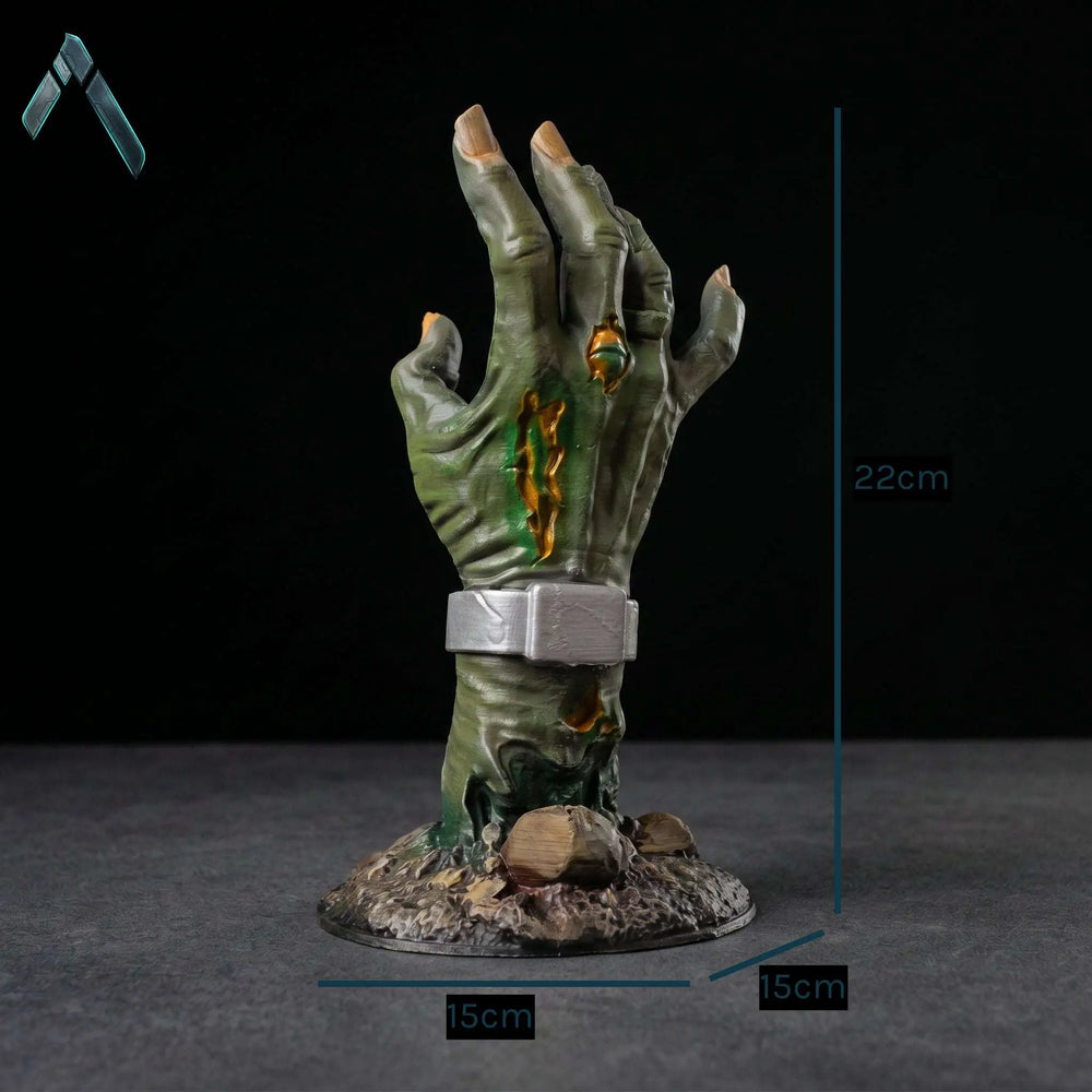 Zombie Hand Controller Holder Stand PS5 PS4 Gaming Desk Sculpture | Archadia