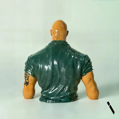 Dwayne The Rock Jumanji Bust Sculpture Muscular Bravestone | Archadia