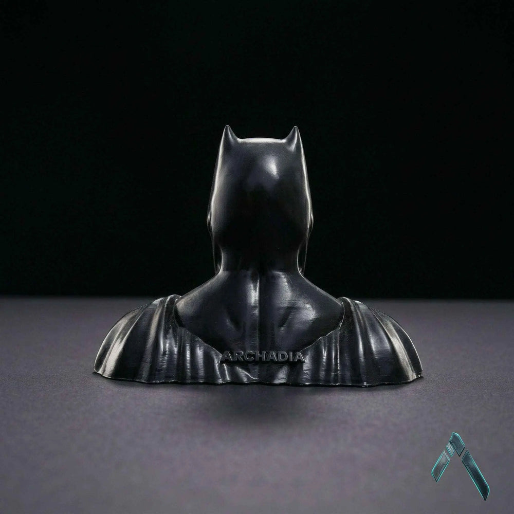 Batman Dark Knight Bust Sculpture | Premium Glossy Black | DC Collectible