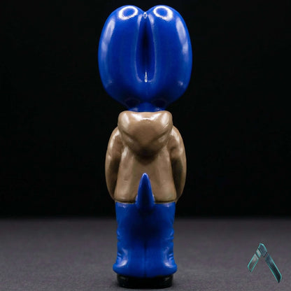 Snoopy Standing Figurine | Glossy Royal Blue Finish | Pop Culture Collectible