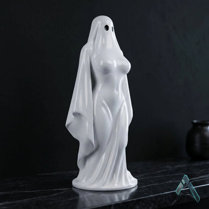 Ghostbusters Ghost Girl Figurine | High-Gloss White Finish | Pop Culture Collectible