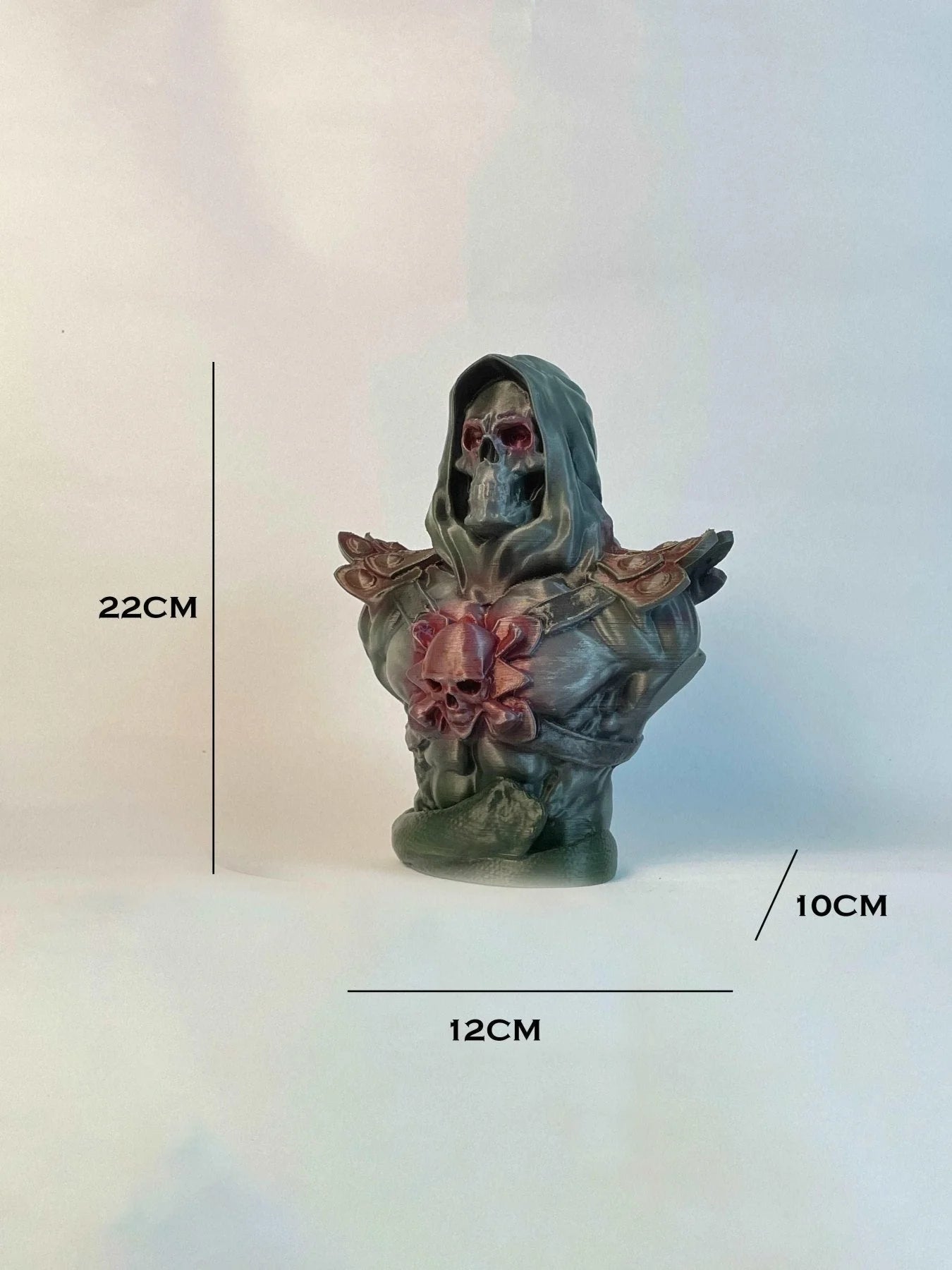 Skeletor Masters of the Universe Bust Sculpture Gloss | Archadia