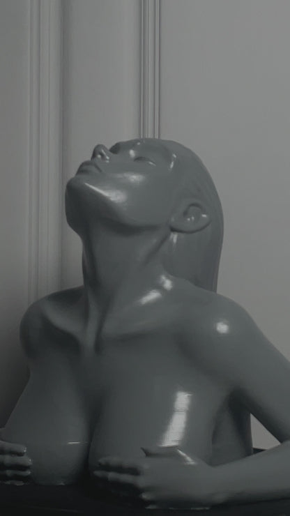 Mermaid Bust Statue