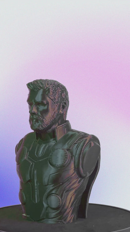 Thor Bust Sculpture From Thor Ragnarok Movie (2017)
